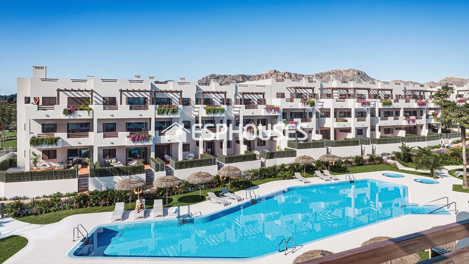 1 slaapkamer Penthouse te koop in Pulpi met zwembad - € 193.000 (Ref: 10014835)