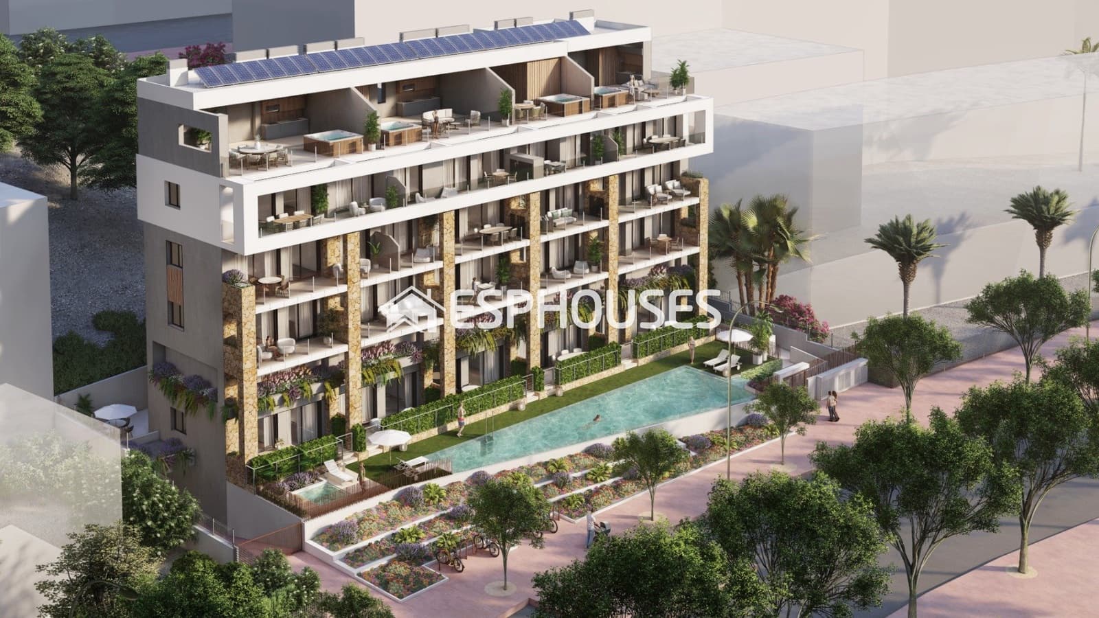 1 sovrum Lägenhet till salu i La Villajoyosa / Vila Joiosa med pool garage - 529 000 € (Ref: 10018174)