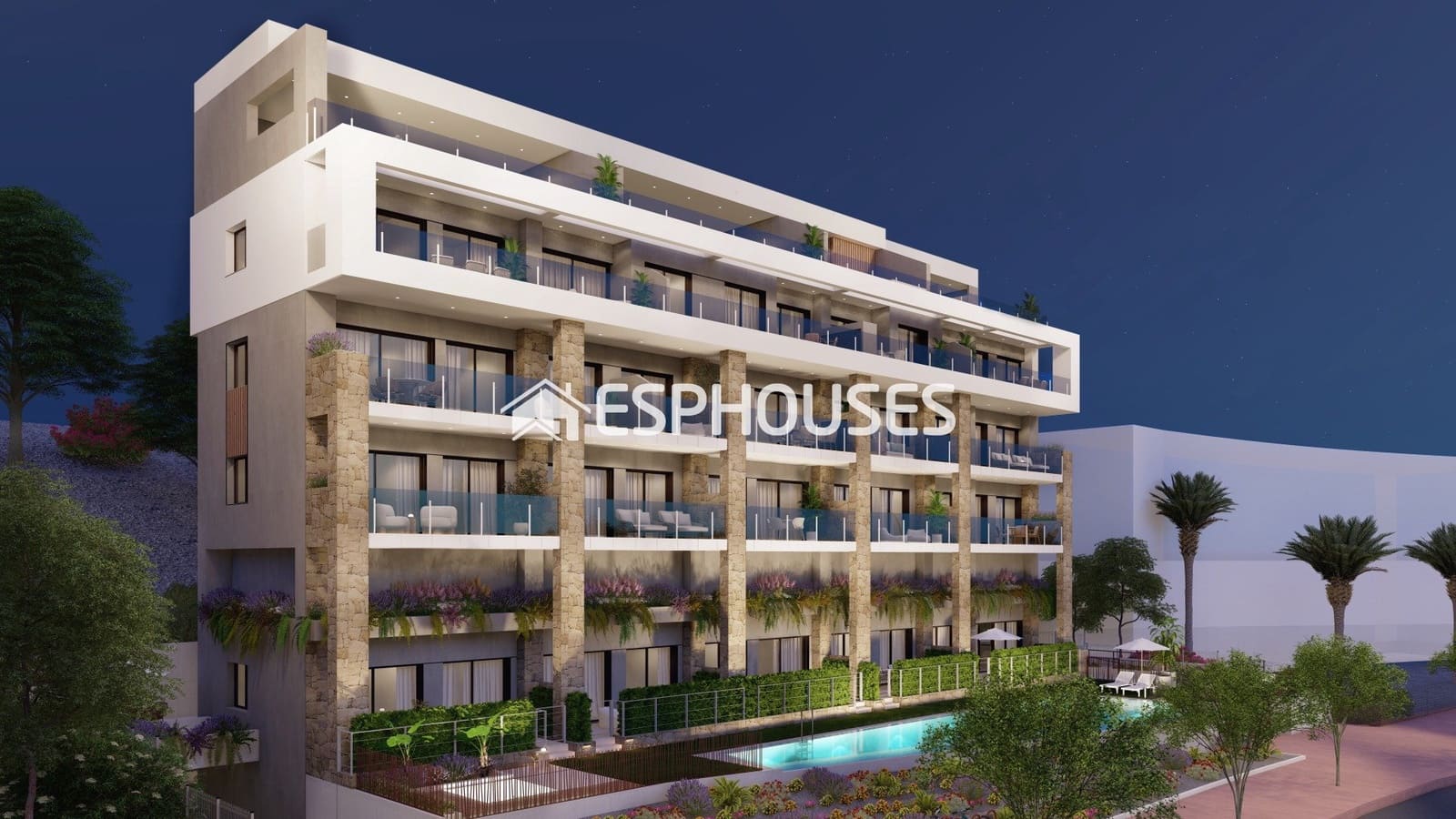 1 sovrum Lägenhet till salu i La Villajoyosa / Vila Joiosa med pool garage - 529 000 € (Ref: 10018174)