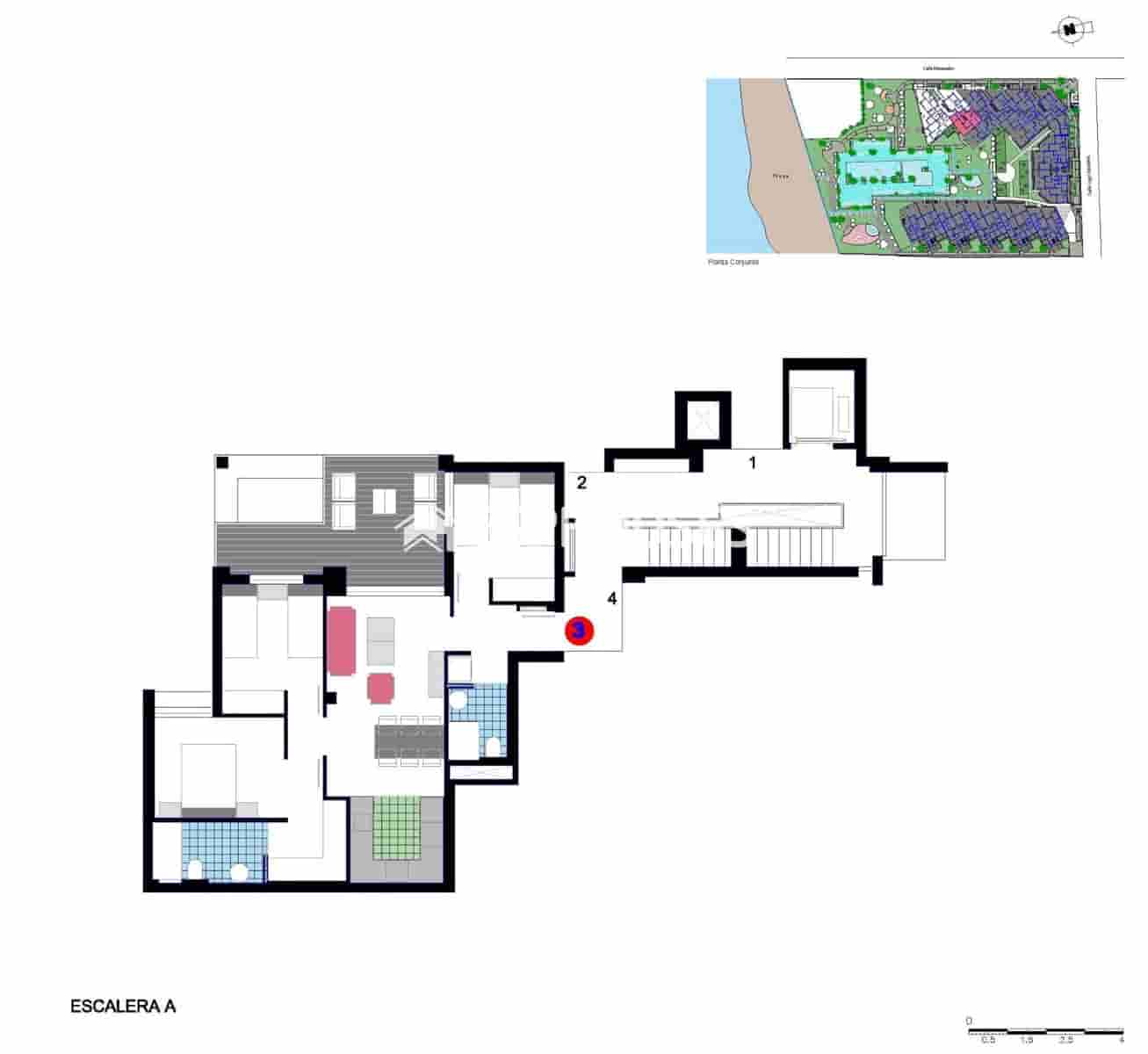 3 chambre Appartement à vendre à Denia avec piscine - 525 000 € (Ref: 10025285)