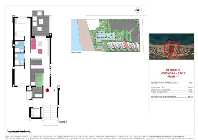 2 slaapkamer Appartement te koop in L'Almadrava - L'Estanyó, Dénia met zwembad - € 379.000 (Ref: 10025286)