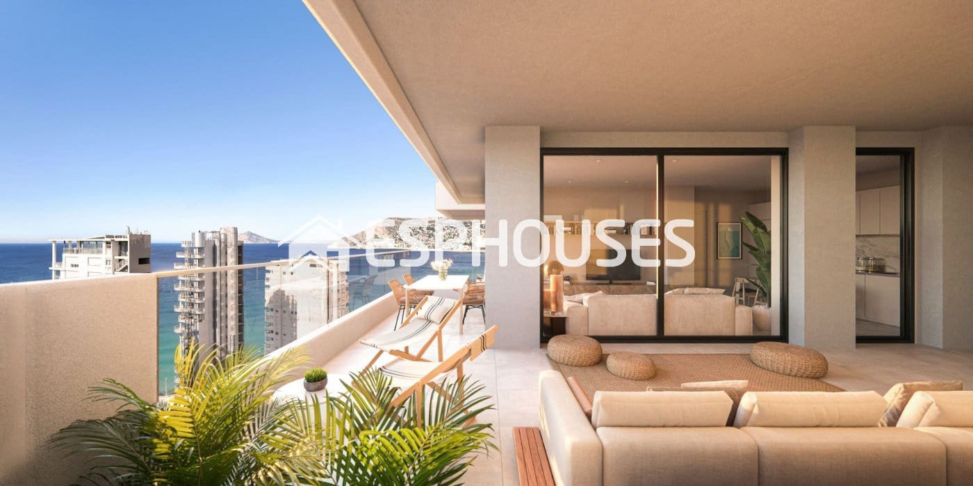 3 makuuhuone Kattohuoneisto myytävänä paikassa Calpe / Calp mukana uima-altaan - 1 650 000 € (Ref: 10025292)
