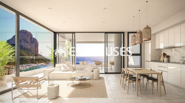 3 makuuhuone Kattohuoneisto myytävänä paikassa Playa Arenal - Bol, Calpe / Calp mukana uima-altaan - 1 650 000 € (Ref: 10025292)