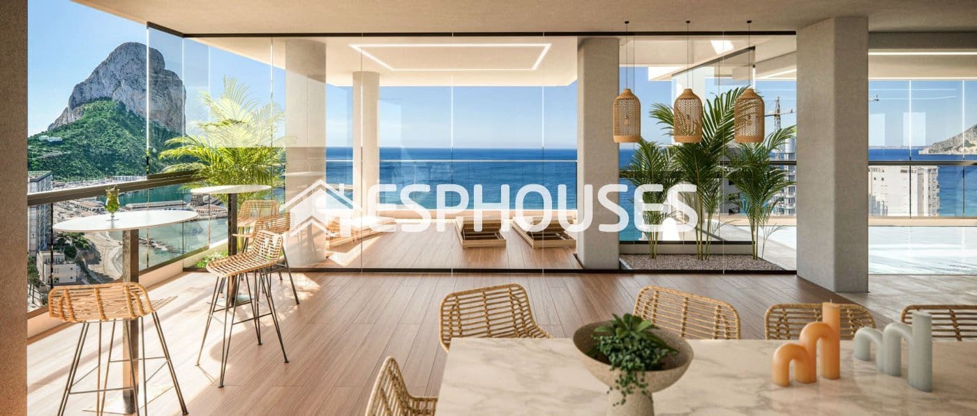 Apartamento de 2 habitaciones en Calpe / Calp en venta con piscina - 620.000 € (Ref: 10025293)