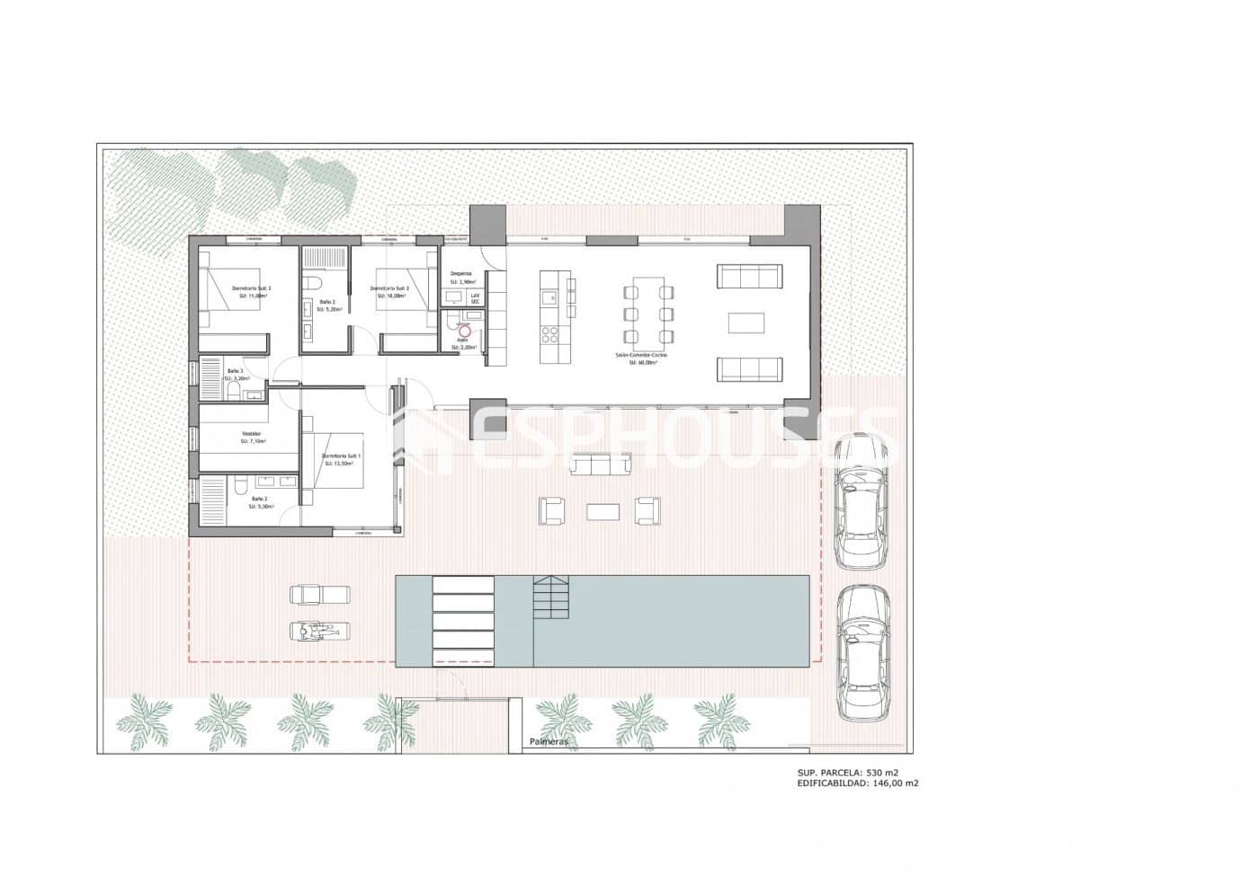 3 camera da letto Villa in vendita in Ciudad Quesada con piscina - 1.099.000 € (Rif: 10025294)