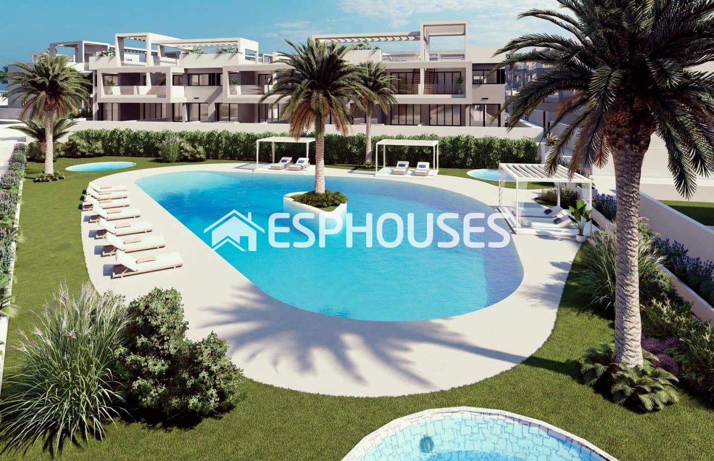 2 bedroom Bungalow for sale in Los Balcones with pool - € 322,900 (Ref: 10025300)