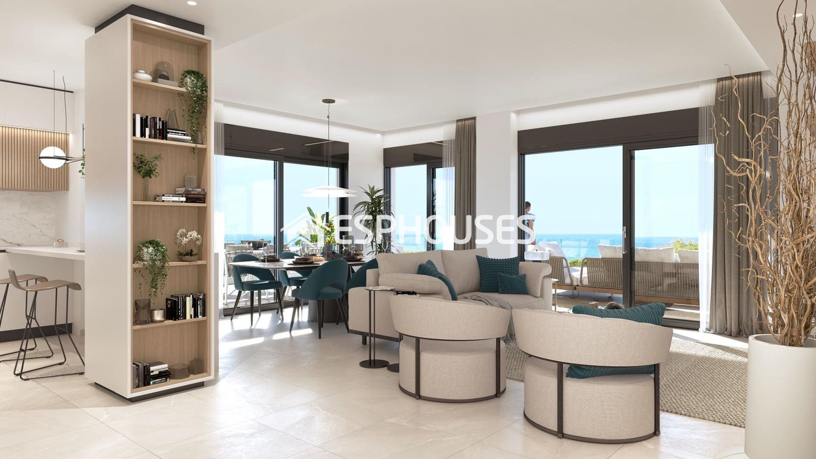 3 chambre Penthouse à vendre à Playa Flamenca avec piscine garage - 625 000 € (Ref: 10025304)