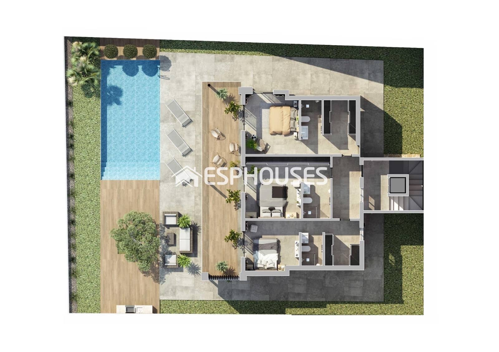 4 quarto Penthouse para venda em Rojales com piscina - 1 200 000 € (Ref: 10025306)