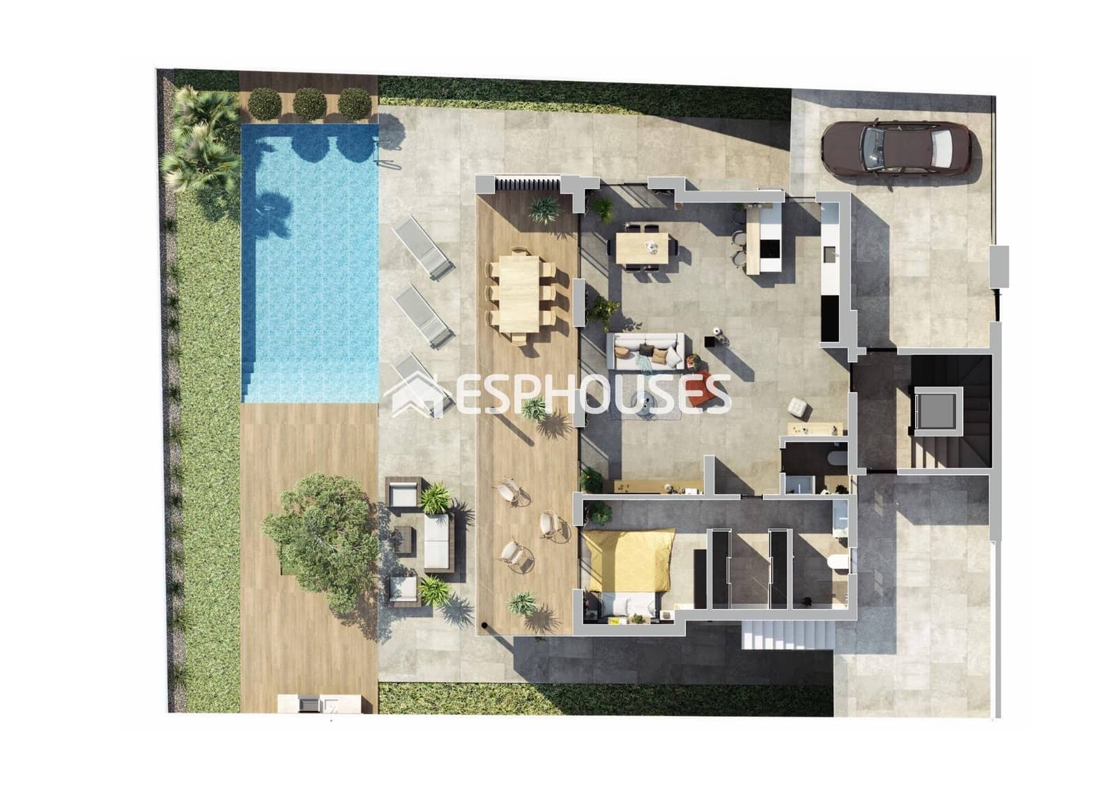 4 quarto Penthouse para venda em Rojales com piscina - 1 200 000 € (Ref: 10025306)
