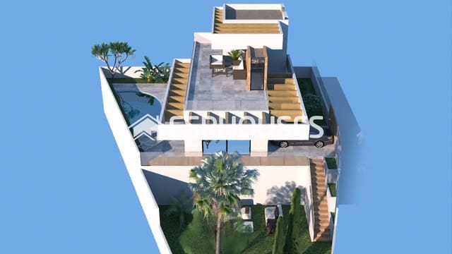 3 soverom Villa til salgs i Ciudad Quesada, Rojales med svømmebasseng garasje - € 598 000 (Ref: 10025307)