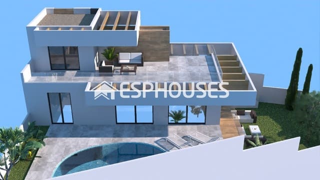3 soverom Villa til salgs i Ciudad Quesada, Rojales med svømmebasseng garasje - € 598 000 (Ref: 10025307)