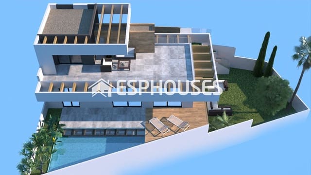 3 soverom Villa til salgs i Ciudad Quesada, Rojales med svømmebasseng garasje - € 598 000 (Ref: 10025307)