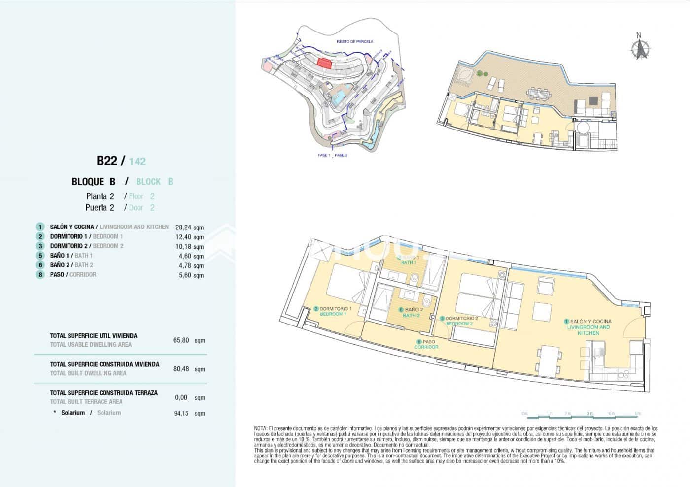 2 Zimmer Penthouse zu verkaufen in Aguilas mit Pool - 457.000 € (Ref: 10025308)