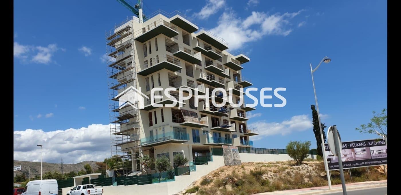 1 makuuhuone Huoneisto myytävänä paikassa Cala de Finestrat mukana uima-altaan 
autotalli - 275 000 € (Ref: 10025314)