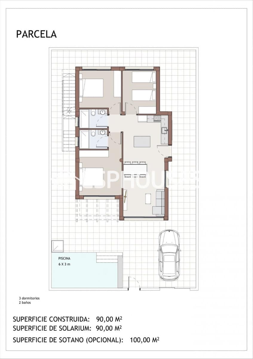 3 chambre Villa/Maison à vendre à Vera avec piscine - 429 000 € (Ref: 10025323)