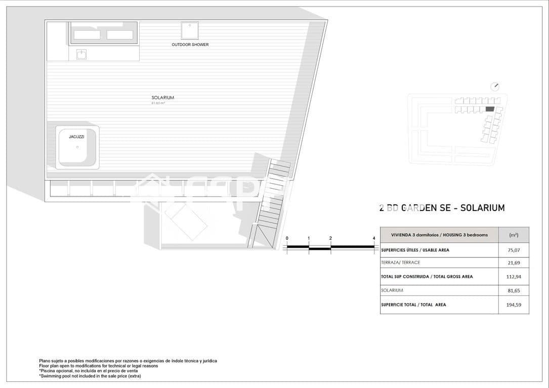 2 soveværelse Bungalow til salg i Torrevieja med swimmingpool - € 380.000 (Ref: 10025333)