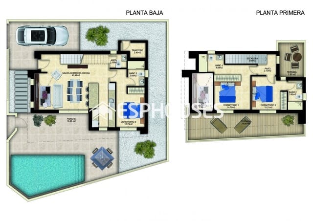 3 sovrum Villa till salu i Benijófar med pool garage - 637 000 € (Ref: 10025335)