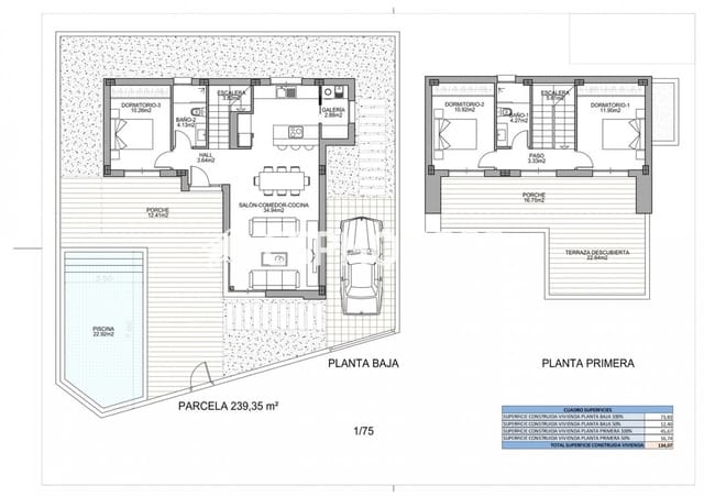 3 camera da letto Villa in vendita in Benijófar con piscina garage - 586.000 € (Rif: 10025337)