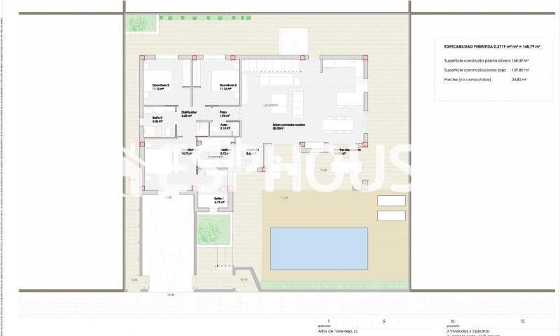3 sypialnia Willa na sprzedaż w Los Altos z basenem - 750 000 € (Ref: 10025340)