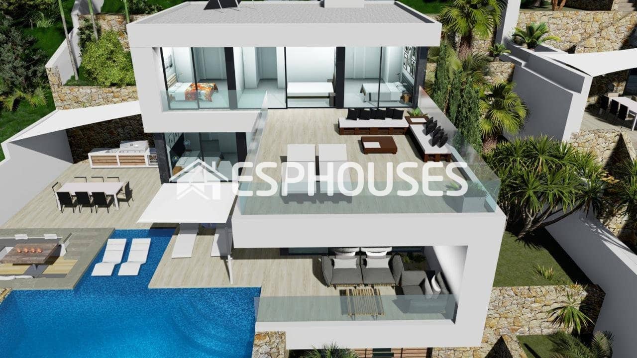 4 bedroom Villa for sale in Calpe / Calp with pool - € 1,550,000 (Ref: 10025341)