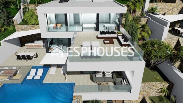 4 bedroom Villa for sale in Maryvilla, Calpe / Calp with pool - € 1,550,000 (Ref: 10025341)