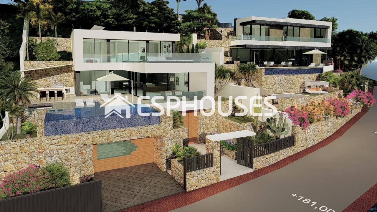 4 bedroom Villa for sale in Calpe / Calp with pool - € 1,550,000 (Ref: 10025341)