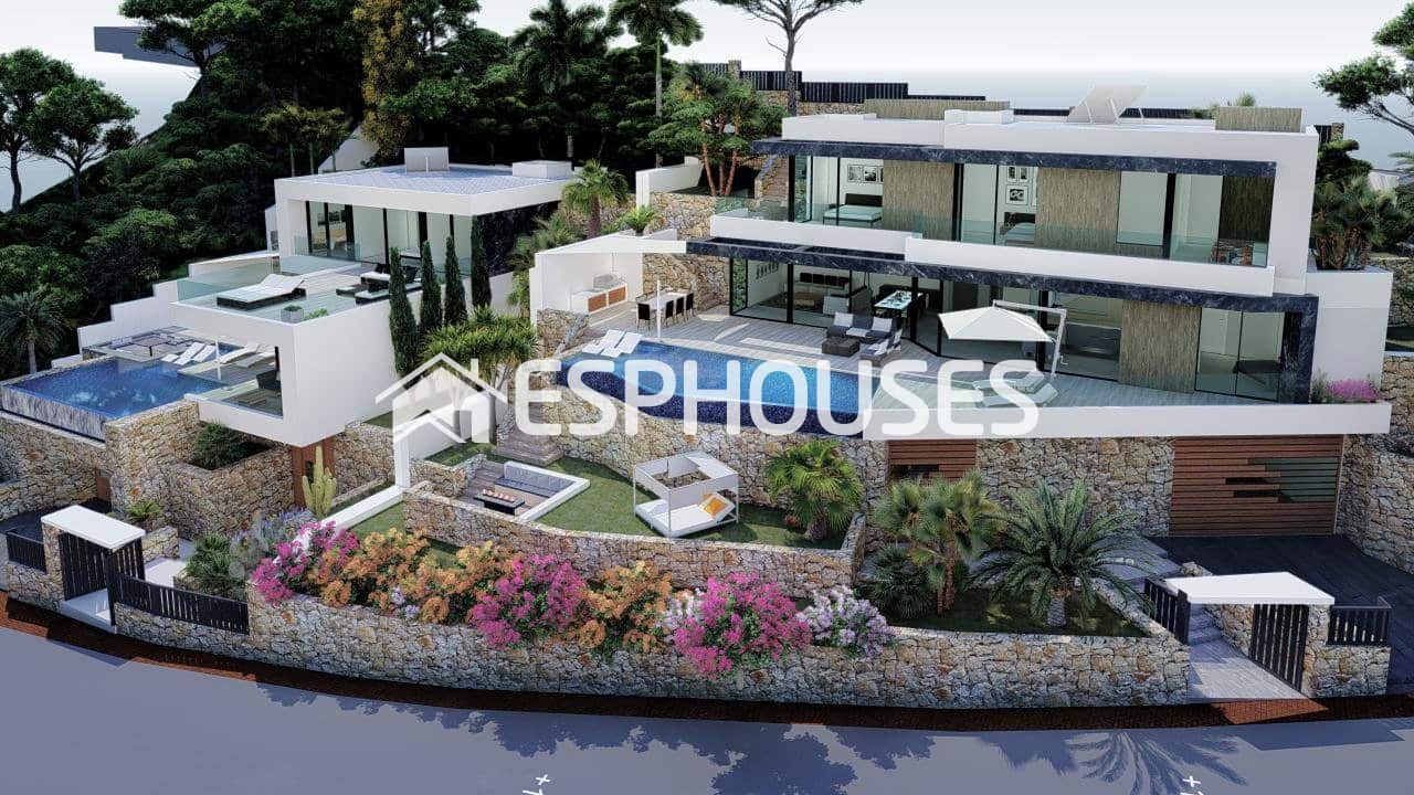 4 bedroom Villa for sale in Calpe / Calp with pool - € 1,550,000 (Ref: 10025341)