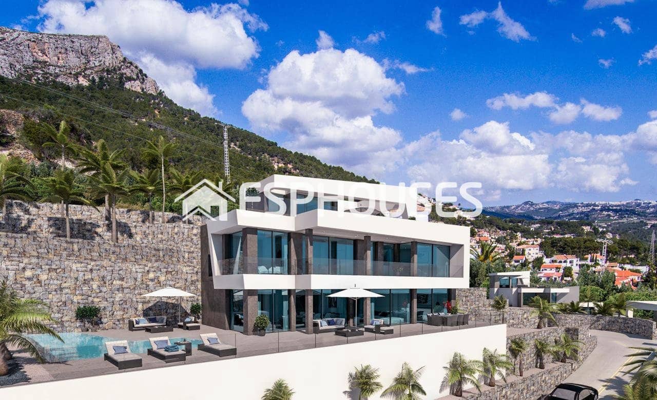 4 soverom Villa til salgs i Calpe / Calp med svømmebasseng - € 1 850 000 (Ref: 10025342)