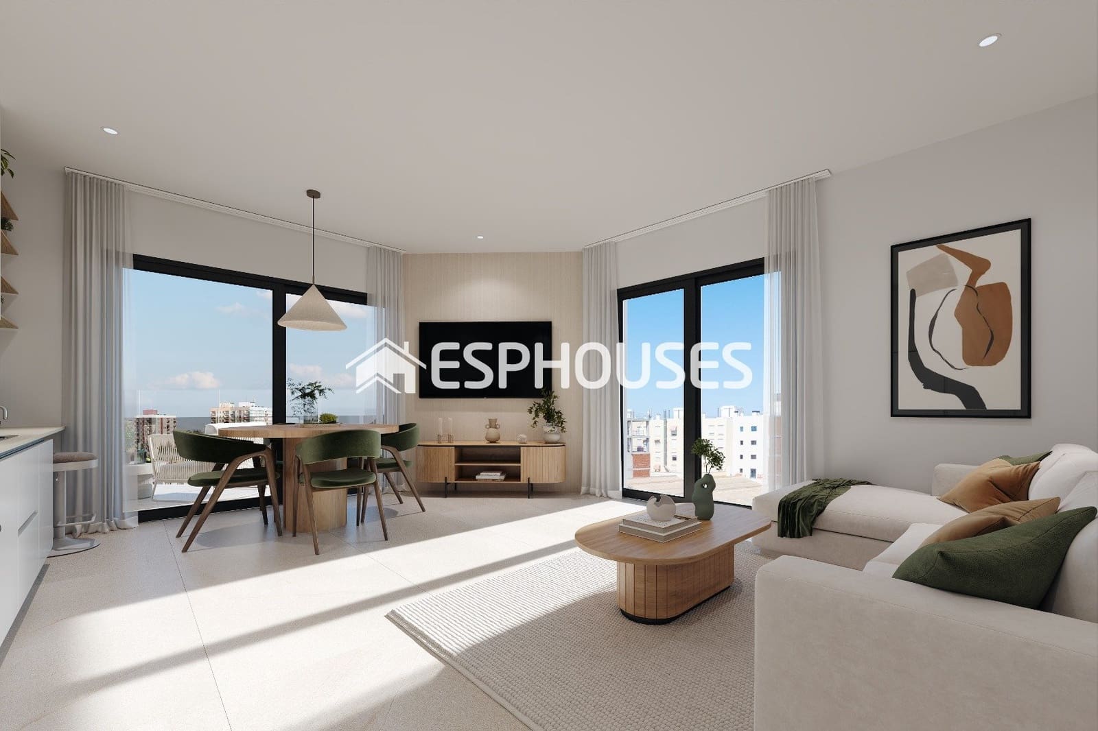 1 bedroom Apartment for sale in Alicante / Alacant city with pool garage - € 195,000 (Ref: 10032475)