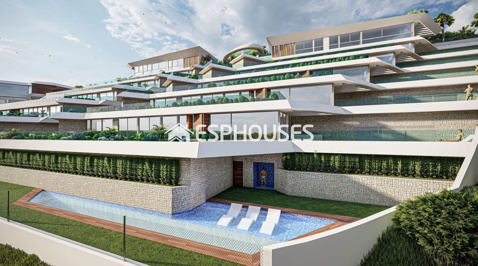 3 sovrum Villa till salu i Calpe / Calp med pool garage - 1 400 000 € (Ref: 10062979)