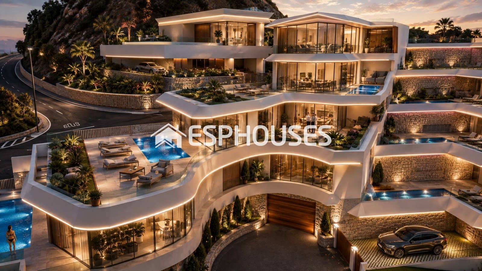 3 soverom Villa til salgs i Calpe / Calp med svømmebasseng garasje - € 1 500 000 (Ref: 10062980)
