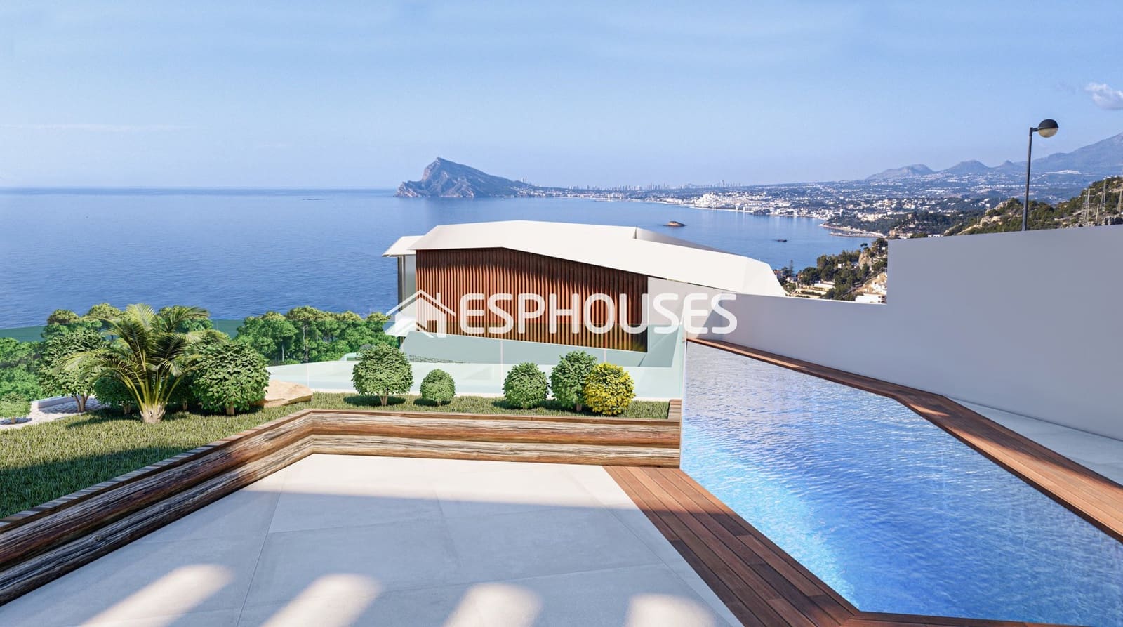 3 soverom Villa til salgs i Calpe / Calp med svømmebasseng garasje - € 1 500 000 (Ref: 10062980)