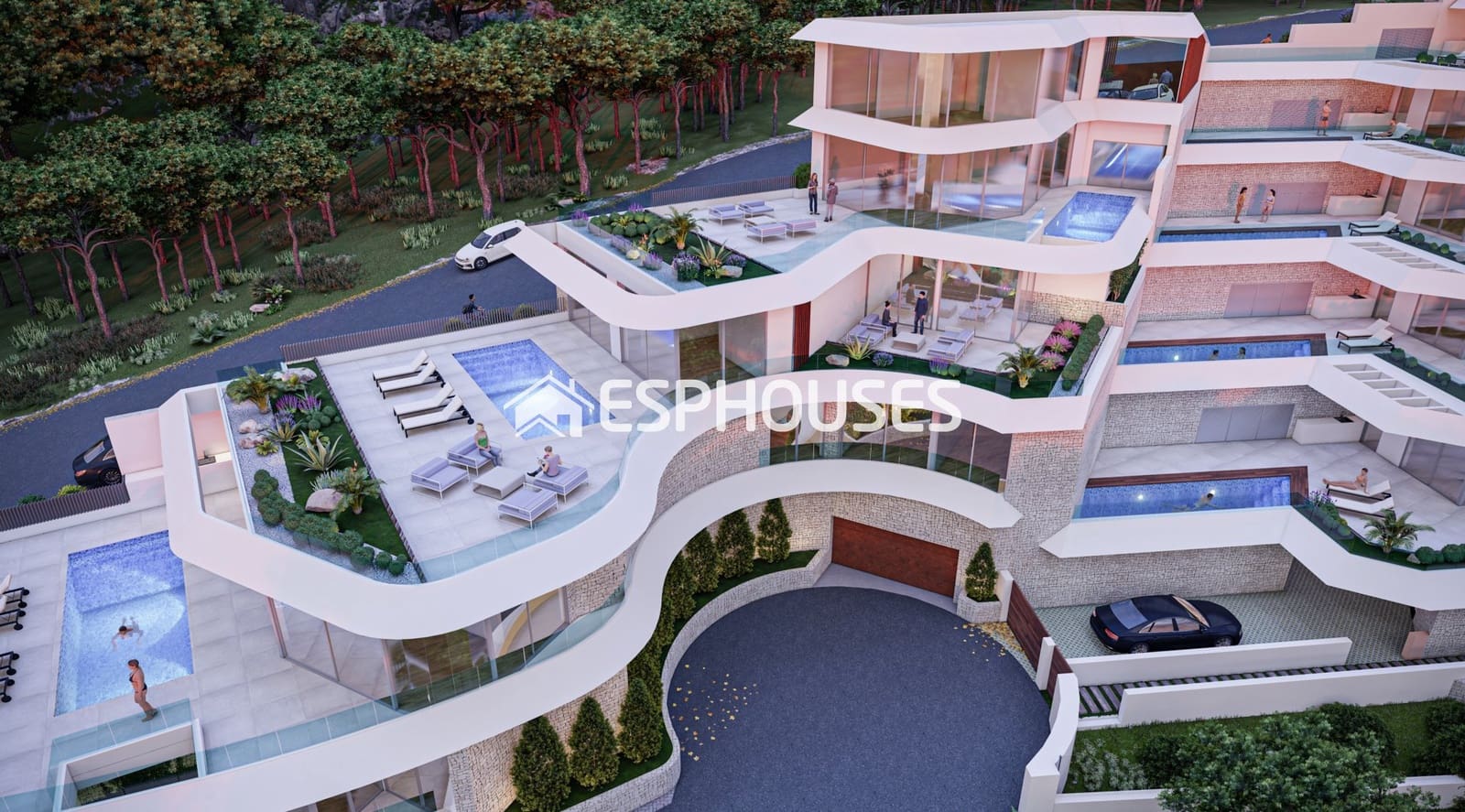 3 soverom Villa til salgs i Calpe / Calp med svømmebasseng garasje - € 1 500 000 (Ref: 10062980)