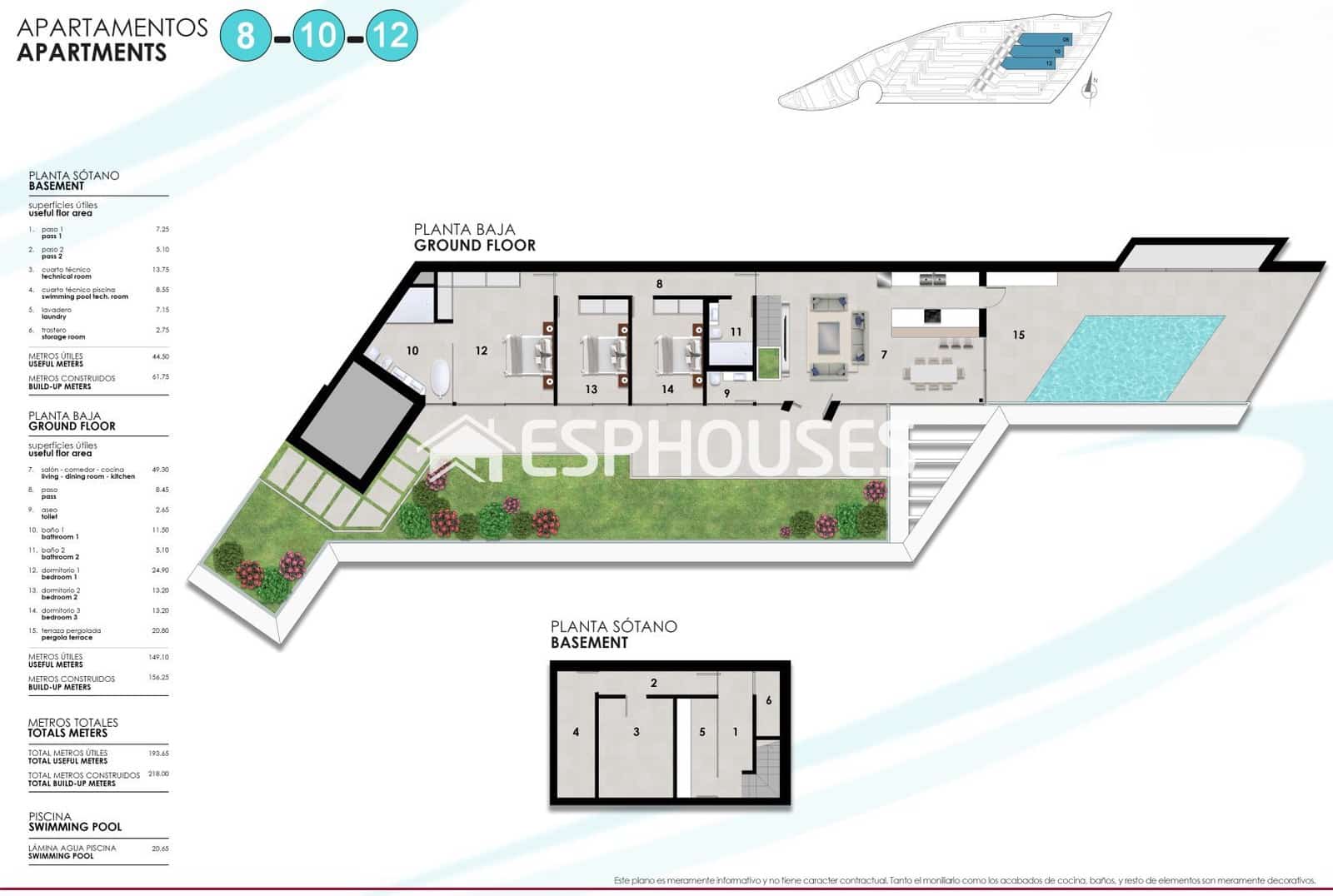 Chalet de 3 habitaciones en Calpe / Calp en venta con piscina garaje - 1.800.000 € (Ref: 10062982)
