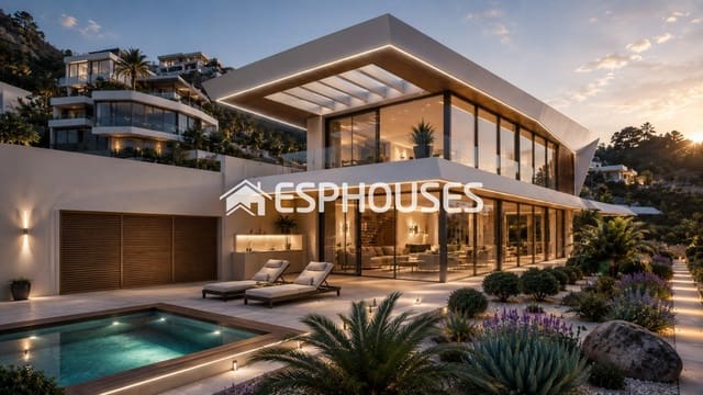 Chalet de 4 habitaciones en Puerto, Calpe / Calp en venta con piscina garaje - 3.200.000 € (Ref: 10062986)