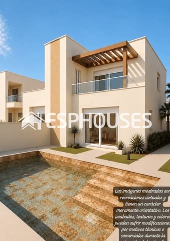 3 sypialnia Dom blizniak na sprzedaż w Daya Nueva z basenem - 324 000 € (Ref: 10117078)