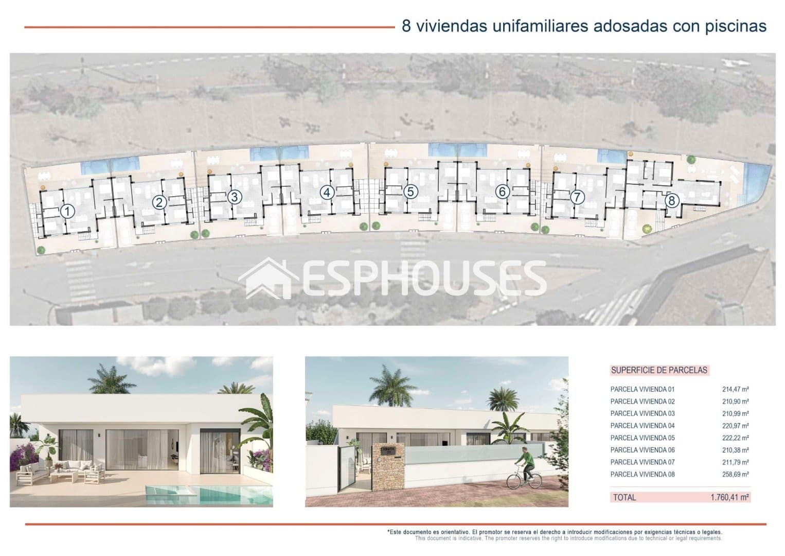 3 bedroom Semi-detached Villa for sale in Sucina with pool garage - € 359,900 (Ref: 10172058)
