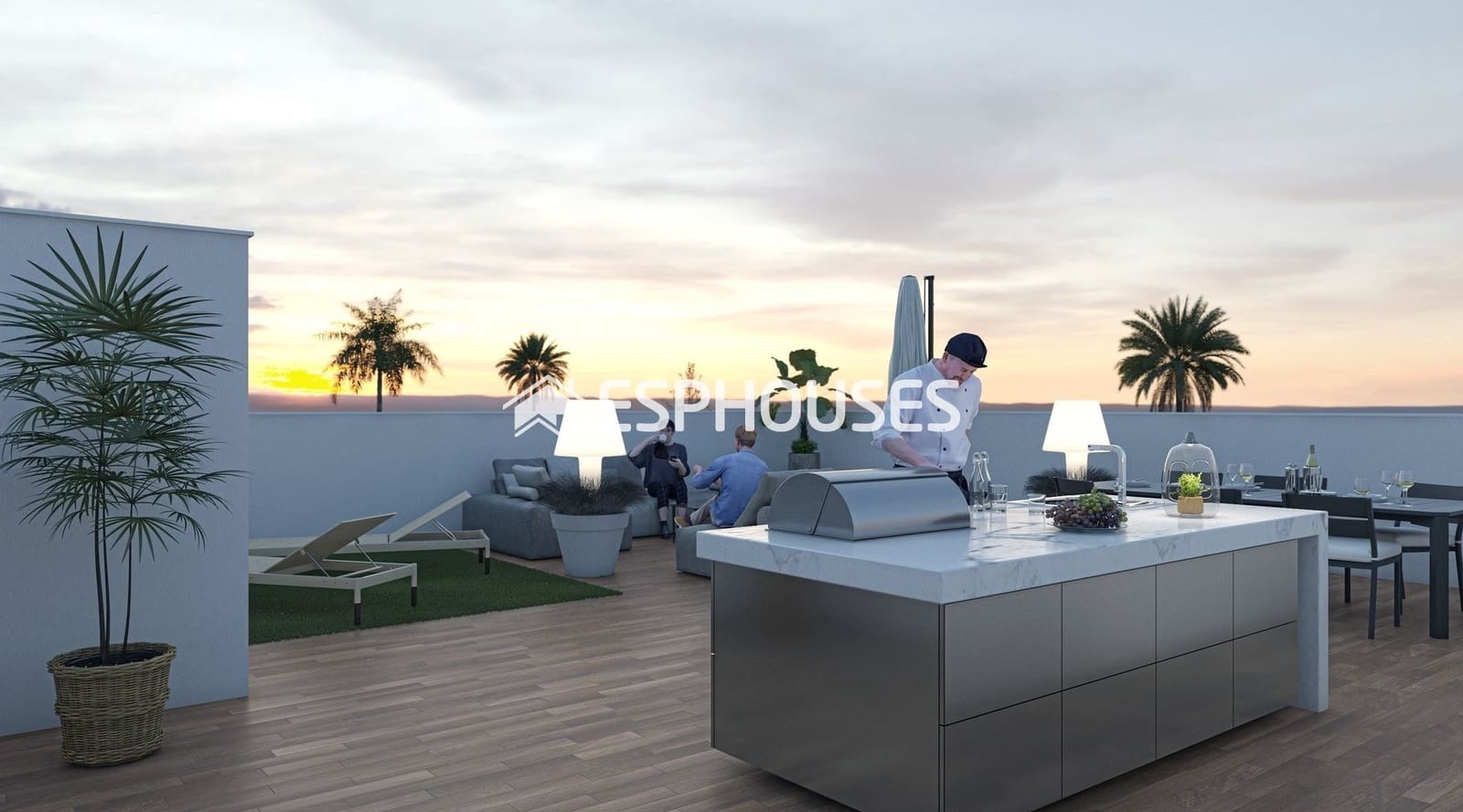 3 bedroom Semi-detached Villa for sale in Sucina with pool garage - € 359,900 (Ref: 10172058)
