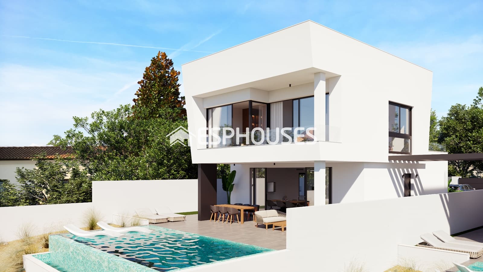 4 chambre Villa/Maison à vendre à Pinar de Campoverde avec piscine garage - 649 000 € (Ref: 10172060)