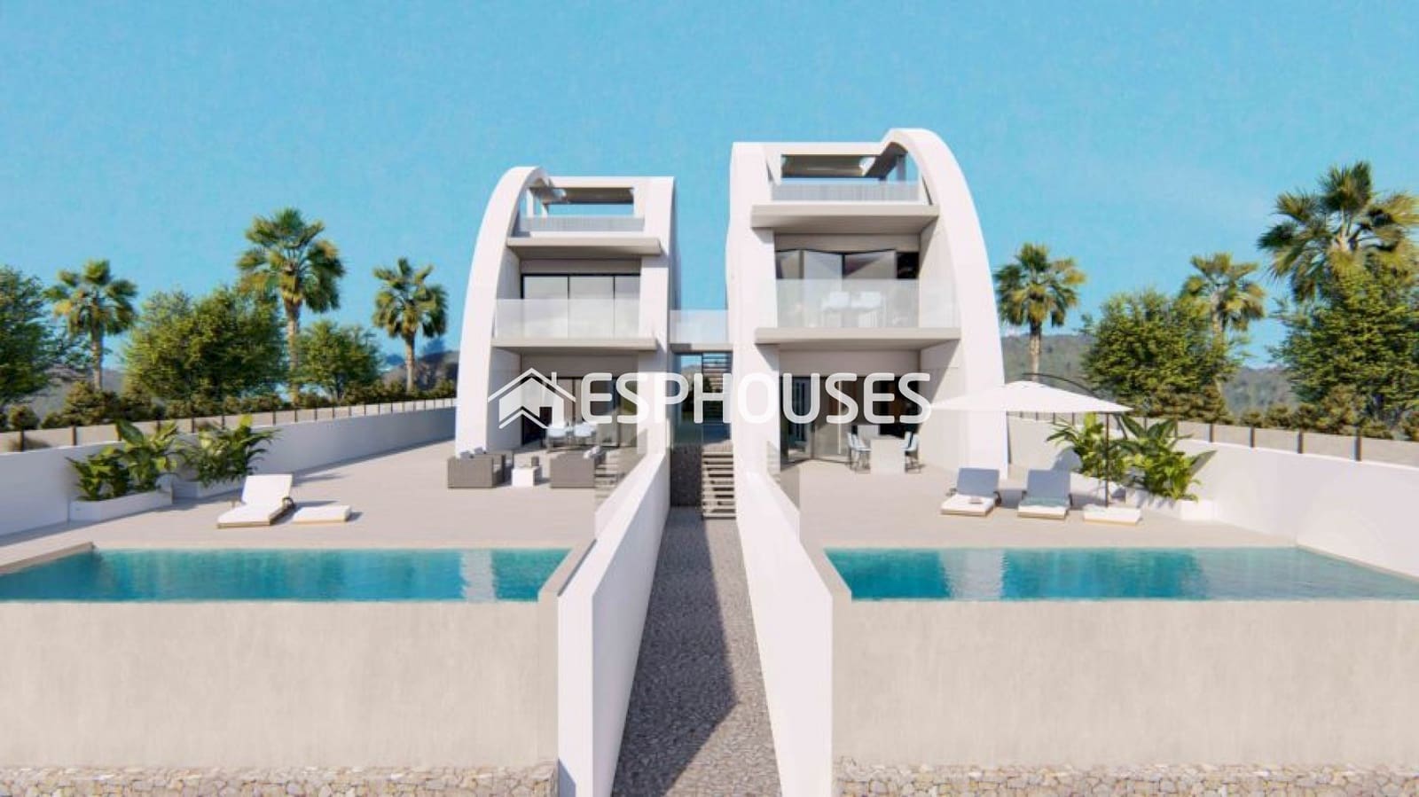3 soveværelse Loft til salg i Rojales med swimmingpool garage - € 369.000 (Ref: 10173476)