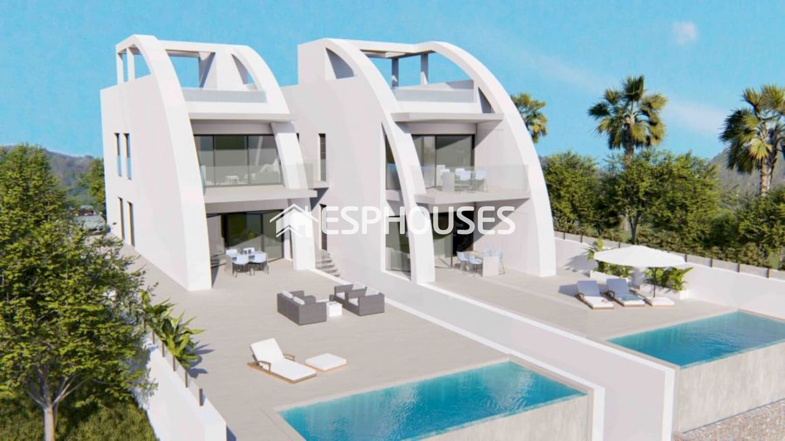 3 soveværelse Loft til salg i Rojales med swimmingpool garage - € 369.000 (Ref: 10173476)