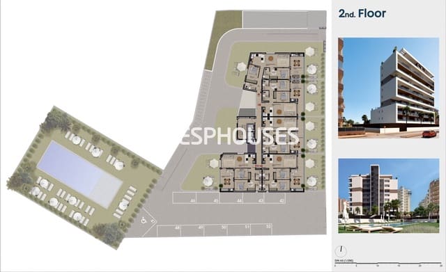 2 slaapkamer Appartement te koop in Puerto Deportivo, Guardamar del Segura met zwembad - € 285.000 (Ref: 10179474)