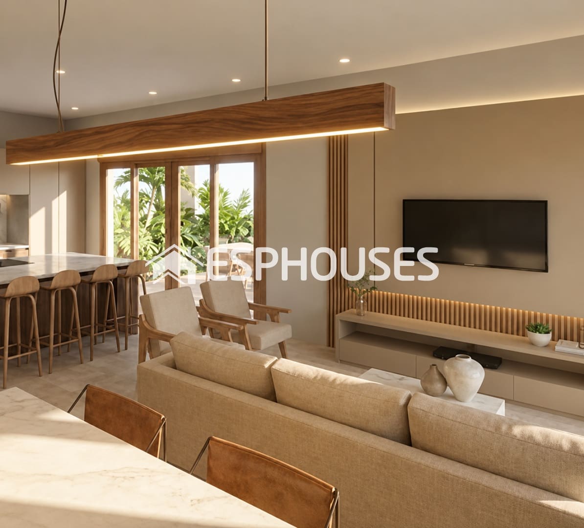 Chalet de 3 habitaciones en Las Palas en venta con piscina - 395.000 € (Ref: 10182078)