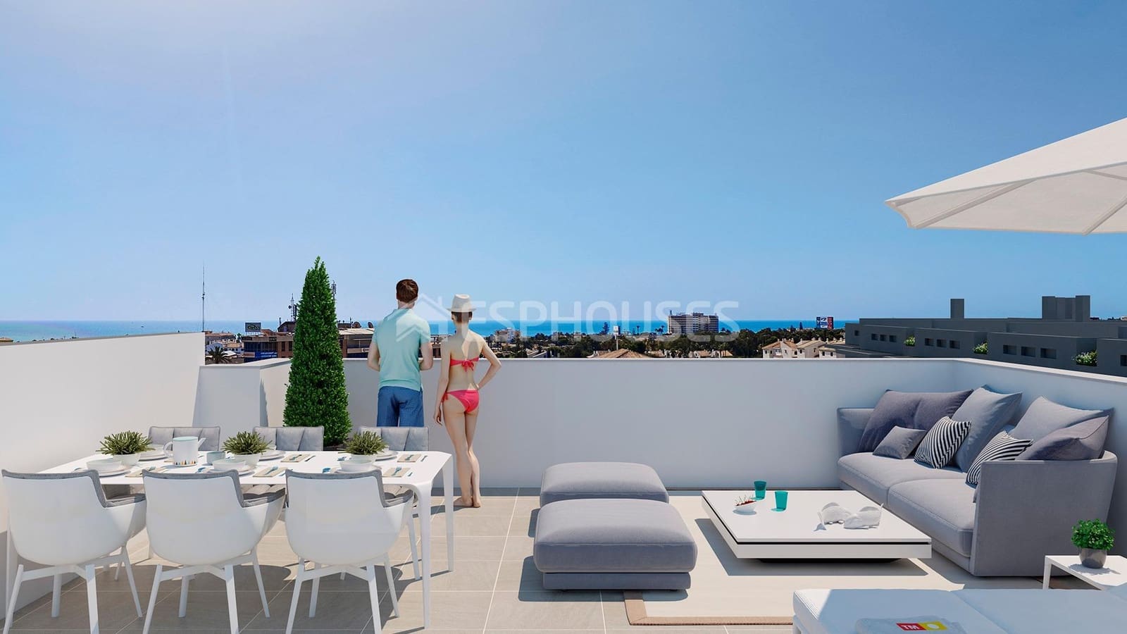 3 sovrum Lägenhet till salu i Orihuela Costa med pool - 471 000 € (Ref: 5050160)