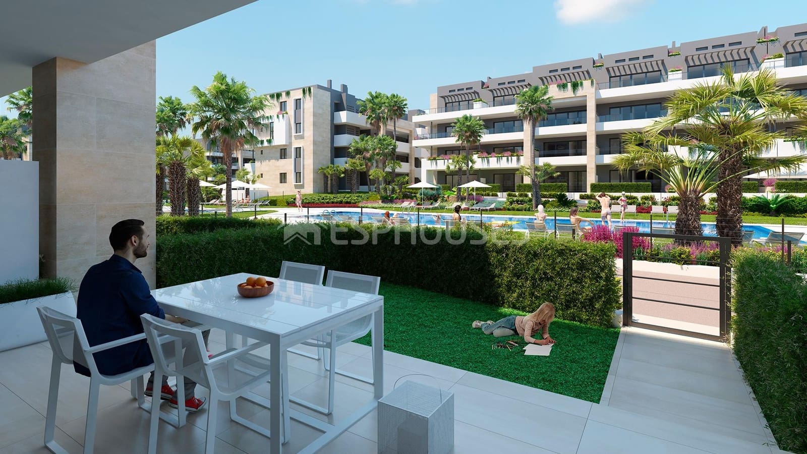 3 sovrum Lägenhet till salu i Orihuela Costa med pool - 471 000 € (Ref: 5050160)