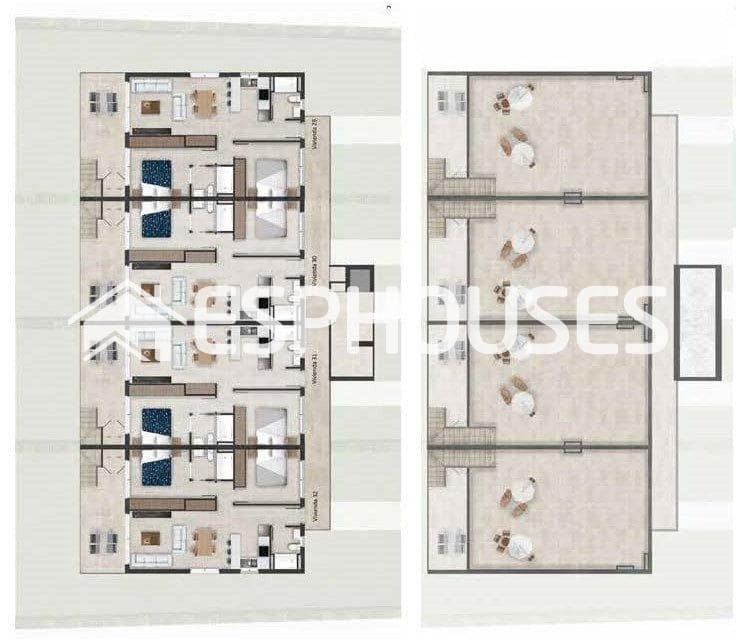 2 slaapkamer Appartement te koop in Alhama de Murcia met zwembad garage - € 153.500 (Ref: 6746693)