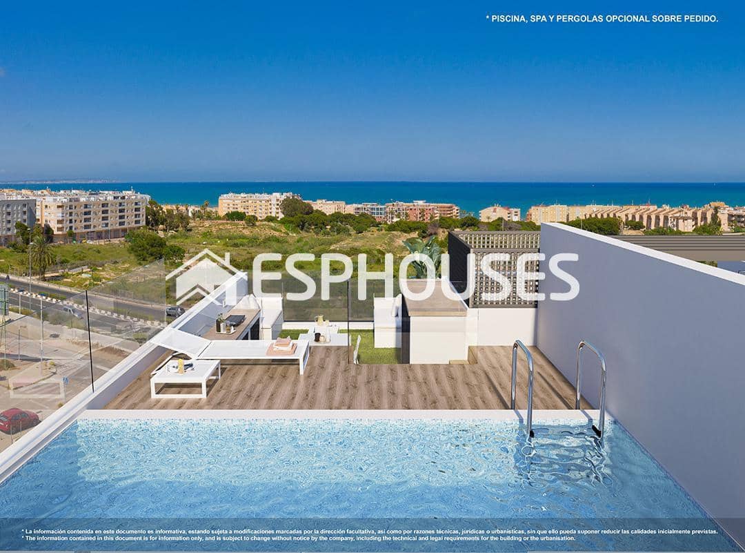 3 soveværelse Bungalow til salg i Guardamar del Segura med swimmingpool garage - € 378.000 (Ref: 6767415)