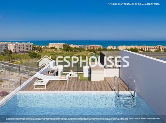 3 soveværelse Bungalow til salg i Los Secanos, Guardamar del Segura med swimmingpool garage - € 378.000 (Ref: 6767415)