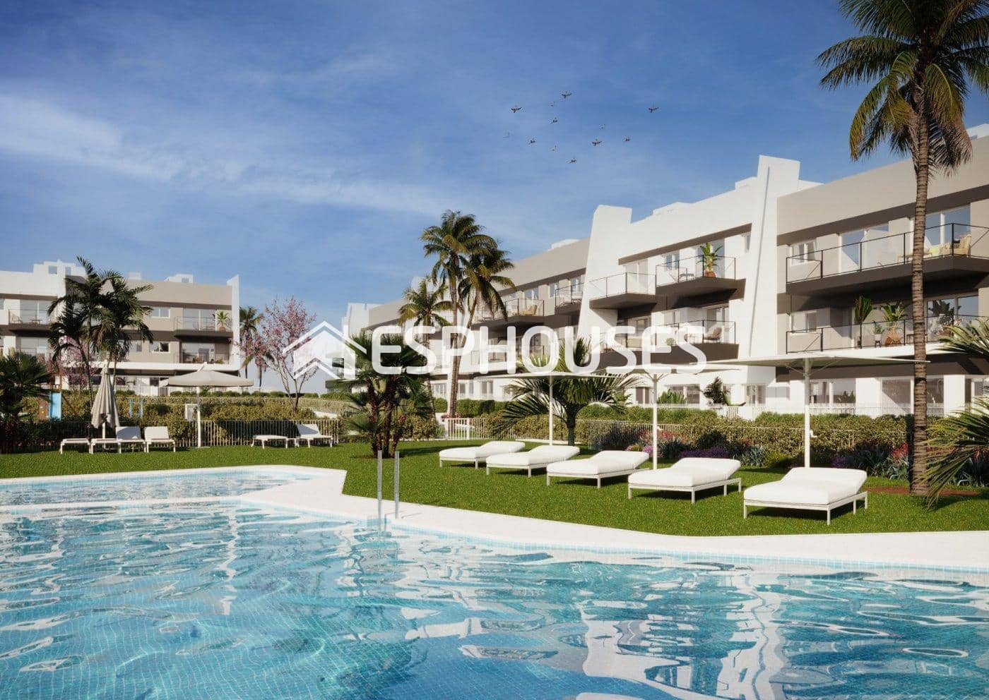 3 soveværelse Lejlighed til salg i Gran Alacant med swimmingpool garage - € 310.000 (Ref: 6940605)