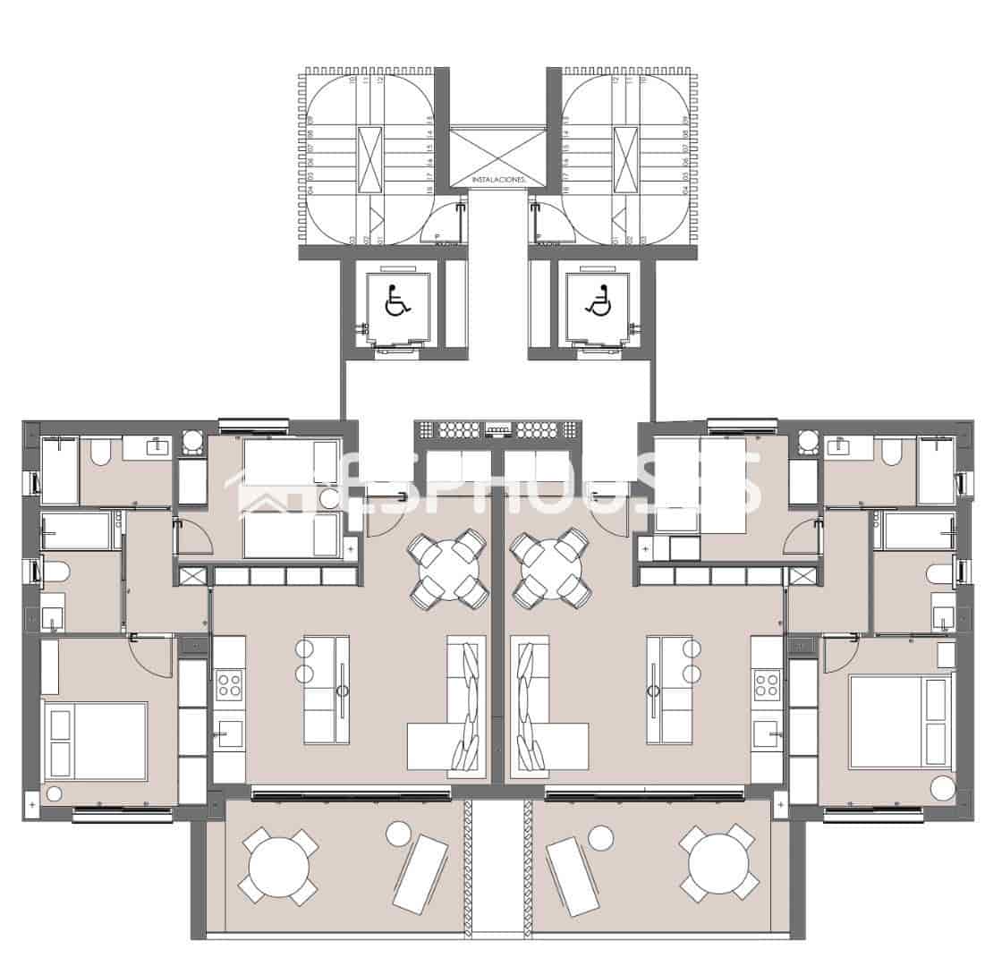 2 soveværelse Lejlighed til salg i Guardamar del Segura med swimmingpool garage - € 244.900 (Ref: 7100286)